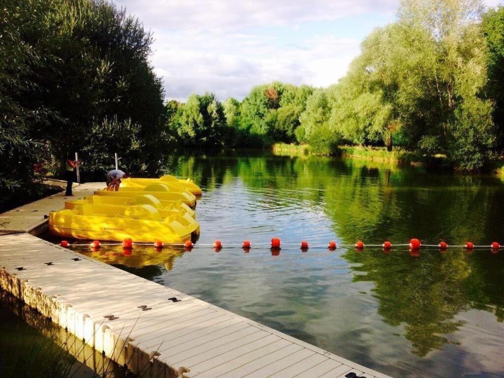 Camping 4* 3 Ch 2 Sdb- Lave Linge- Lave Vaisselle Onzain Kültér fotó